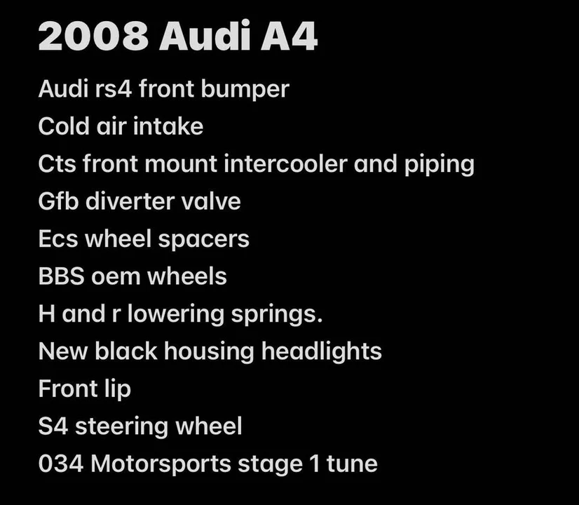 2008 Audi B7 A4 - Image 3 of 4
