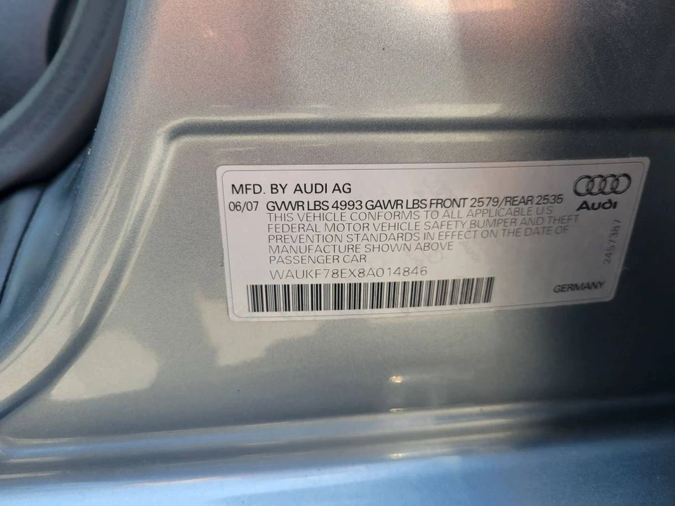 2008 Audi B7 A4 - Image 10 of 10