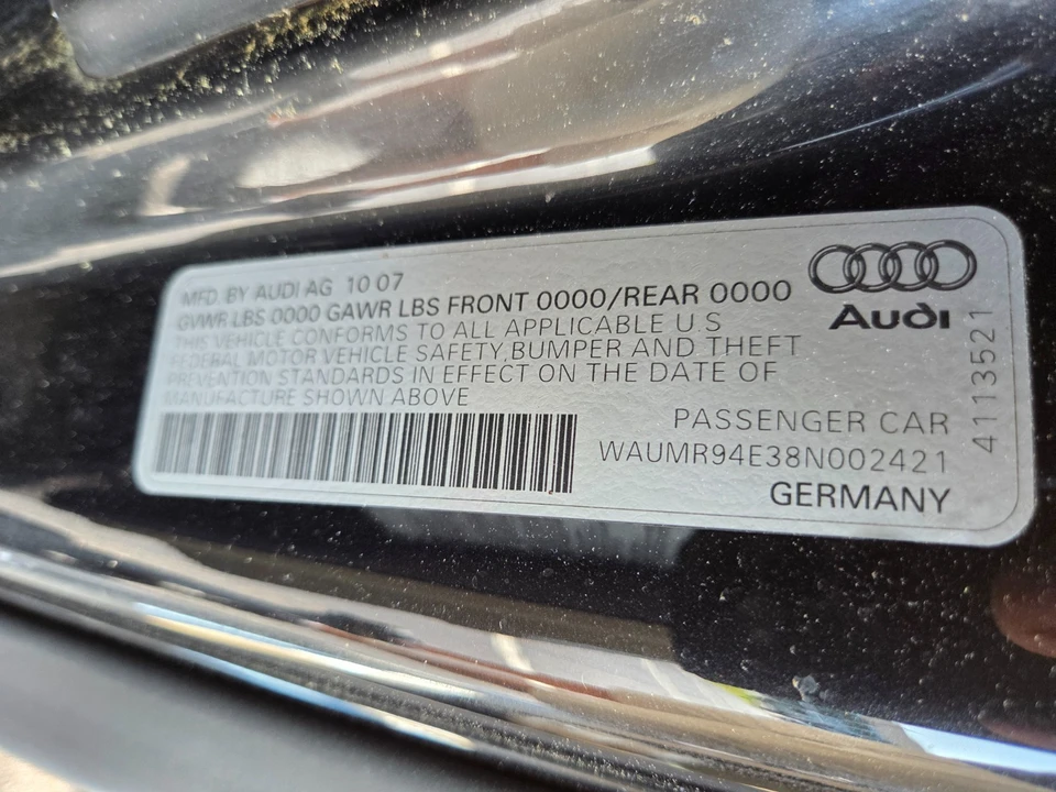 2008 Audi D3 A8 - Image 7 of 13