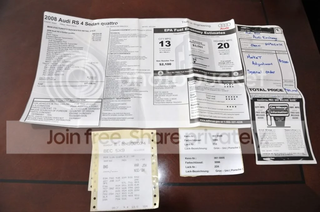 2008 Audi B7 RS4 - Image 10 of 12