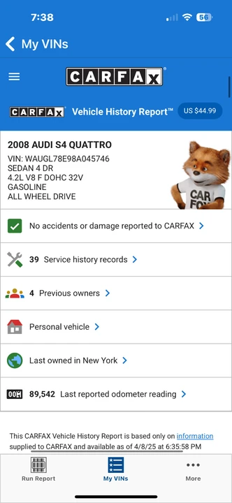 2008 Audi B7 S4 - Image 19 of 21
