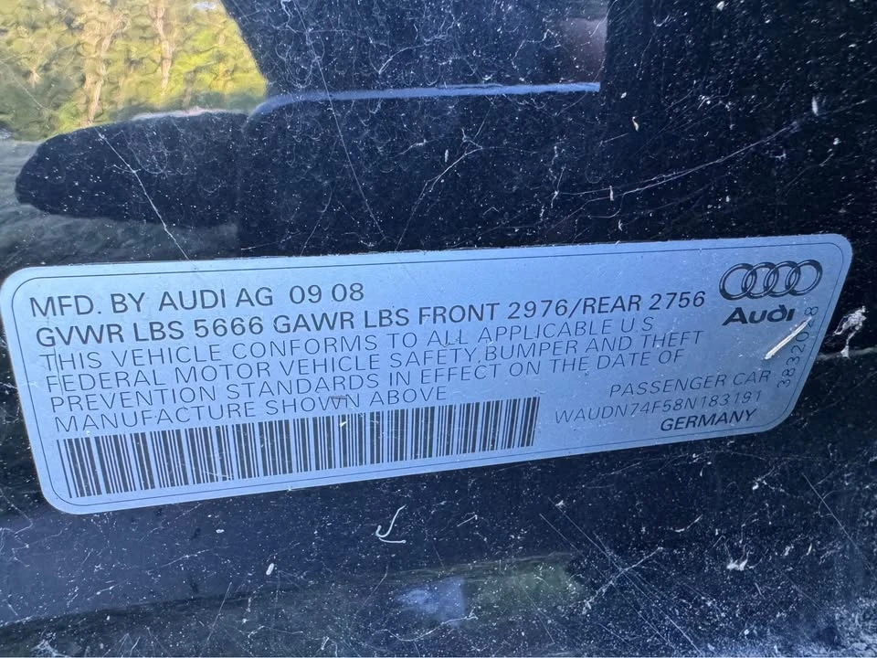 2008 Audi C6 S6 - Image 14 of 19
