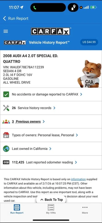 2008 Audi B7 A4 - Image 11 of 11