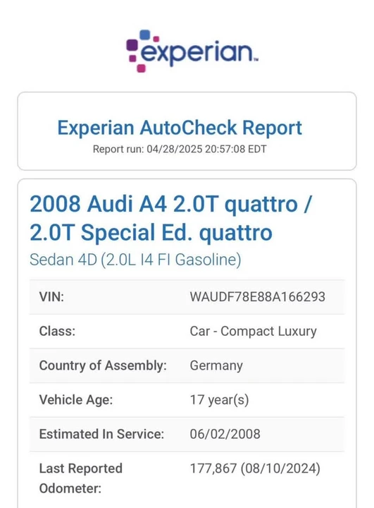 2008 Audi B7 A4 - Image 9 of 13