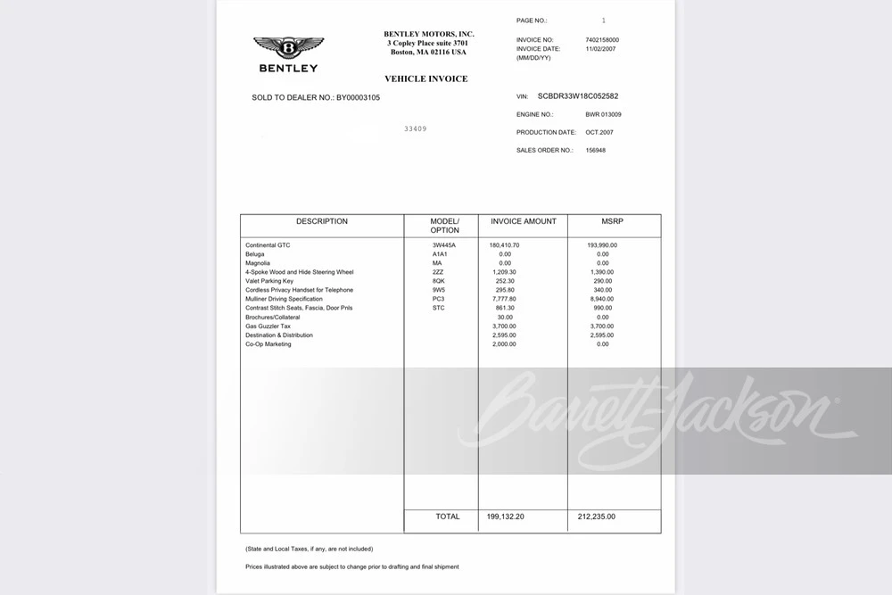 2008 Bentley Continental GTC - Image 5 of 18