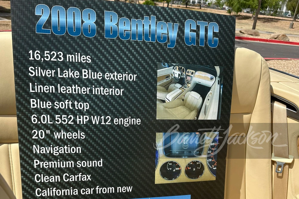 2008 Bentley Continental GTC - Image 13 of 13