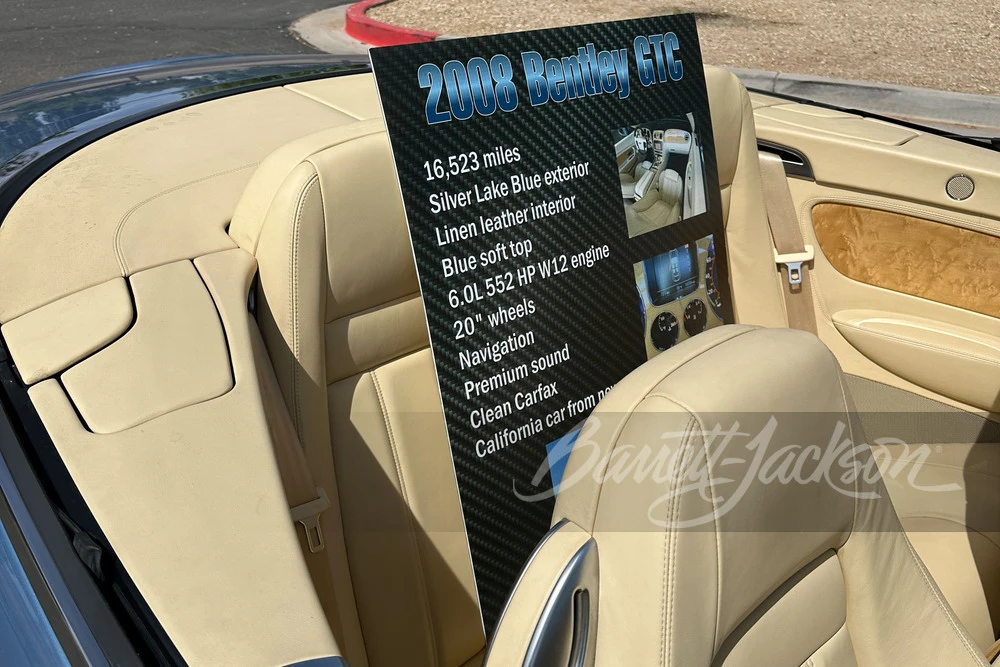 2008 Bentley Continental GTC - Image 7 of 13
