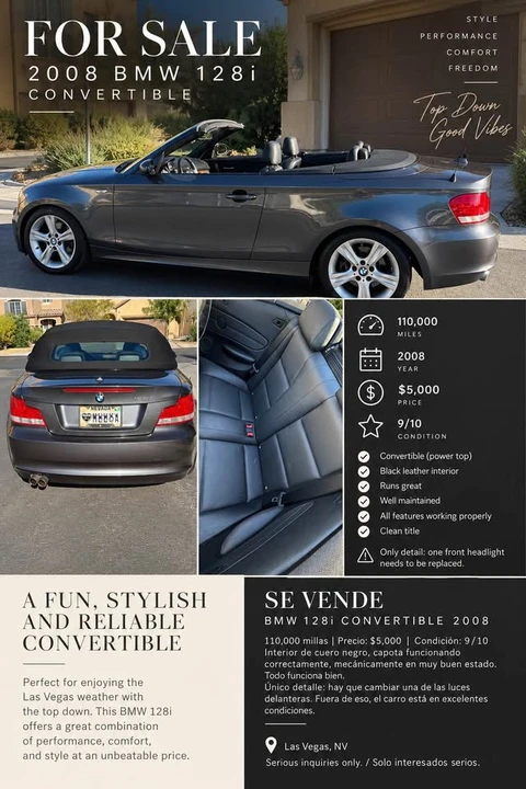 2008 BMW E81/E82/E88 1 Series - Image 15 of 15