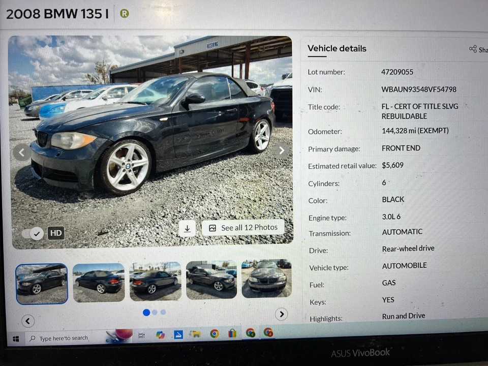 2008 BMW E82 135i & 135is - Image 18 of 20