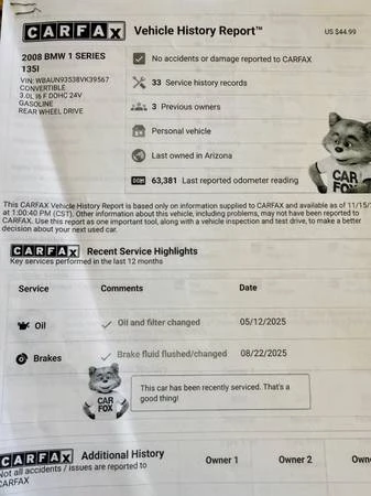 2008 BMW E82 135i & 135is - Image 12 of 12