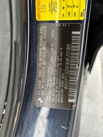 2008 BMW E83 X3 - Image 9 of 10