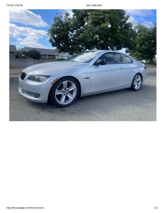 2008 BMW E90 335i Sedan - Image 10 of 12