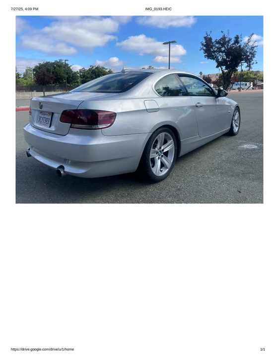 2008 BMW E90 335i Sedan - Image 9 of 12