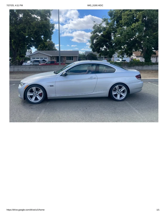 2008 BMW E90 335i Sedan - Image 12 of 12