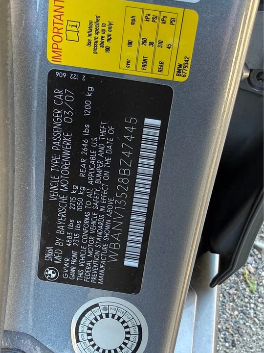 2008 BMW E60 5 Series Sedan - Image 17 of 18
