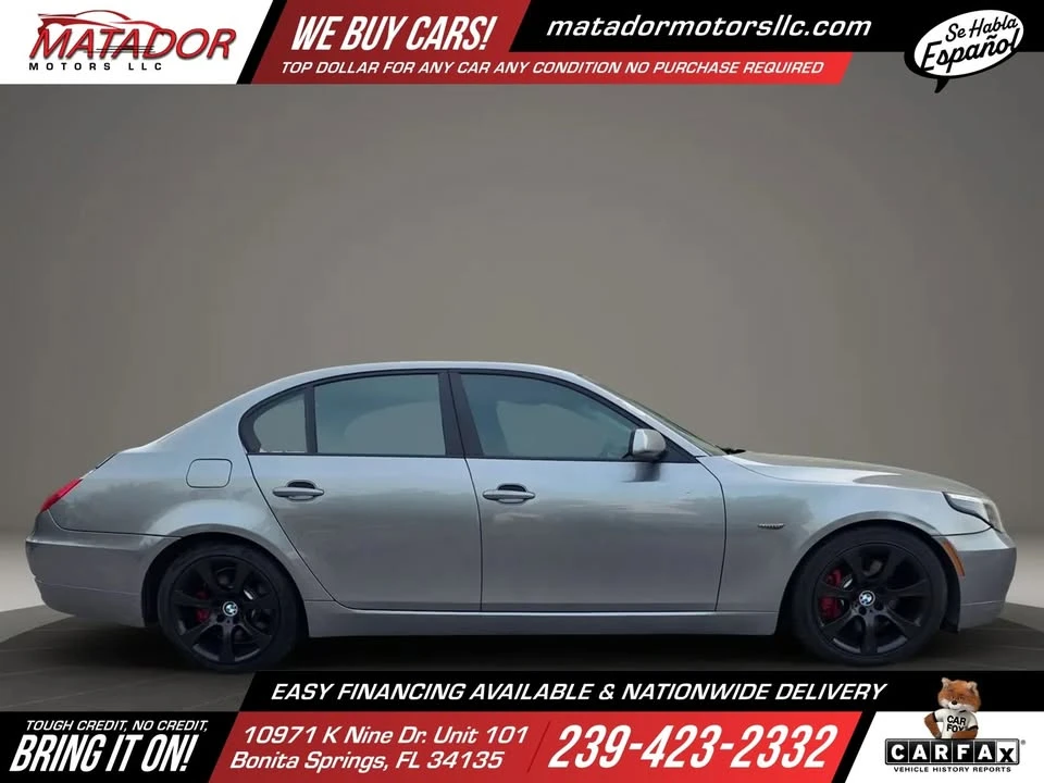 2008 BMW E60 5 Series Sedan - Image 4 of 17