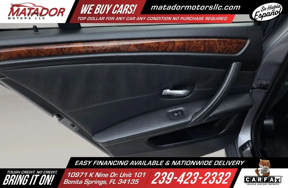 2008 BMW E60 5 Series Sedan - Image 11 of 17