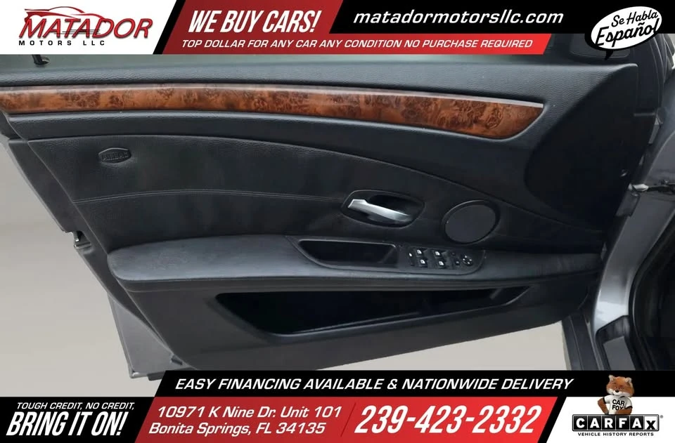 2008 BMW E60 5 Series Sedan - Image 8 of 17