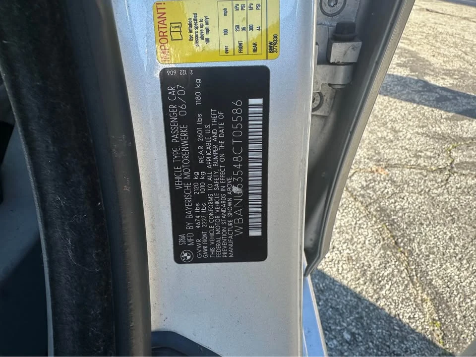 2008 BMW E60 5 Series Sedan - Image 7 of 7