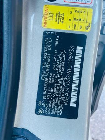 2008 BMW E60 5 Series Sedan - Image 8 of 17