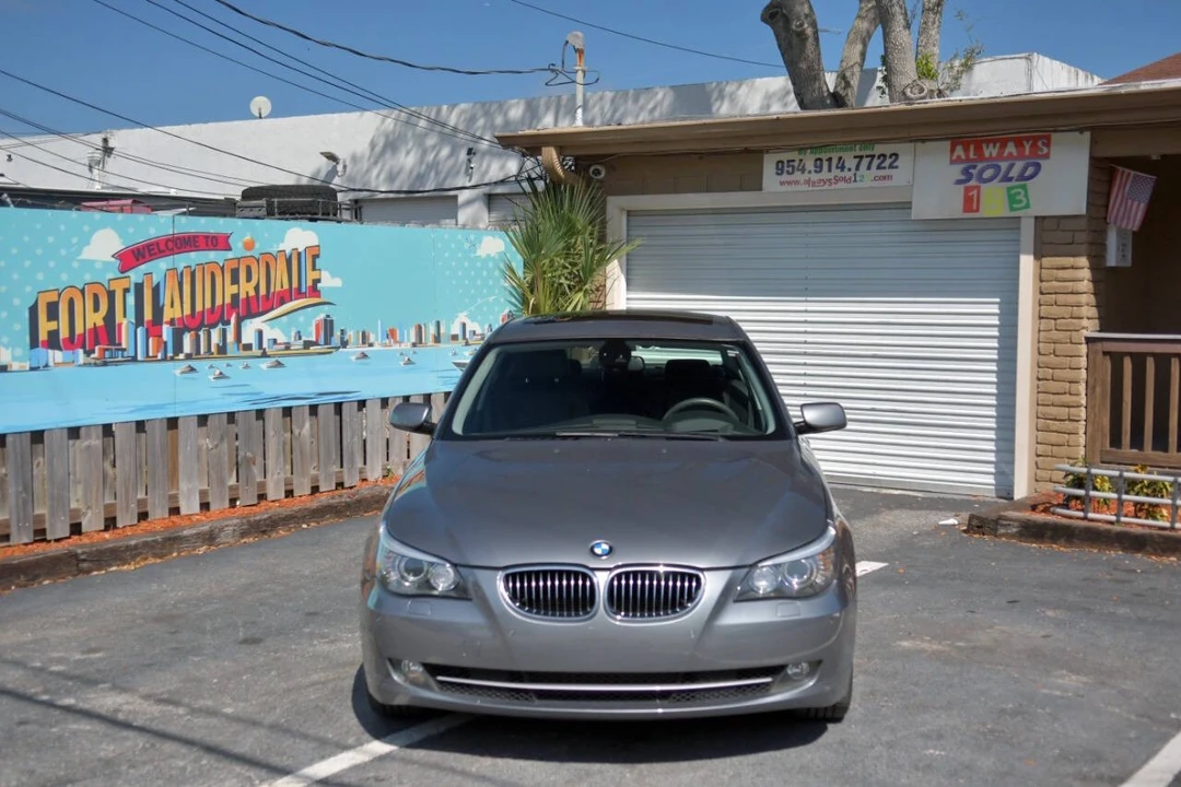 2008 BMW E60 5 Series Sedan - Image 4 of 12