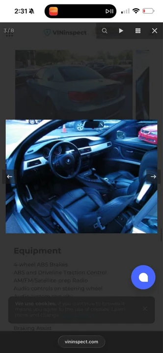 2008 BMW E93 M3 Convertible - Image 10 of 16