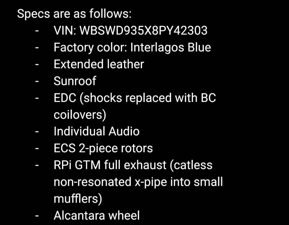 2008 BMW E92 M3 Coupe - Image 10 of 12