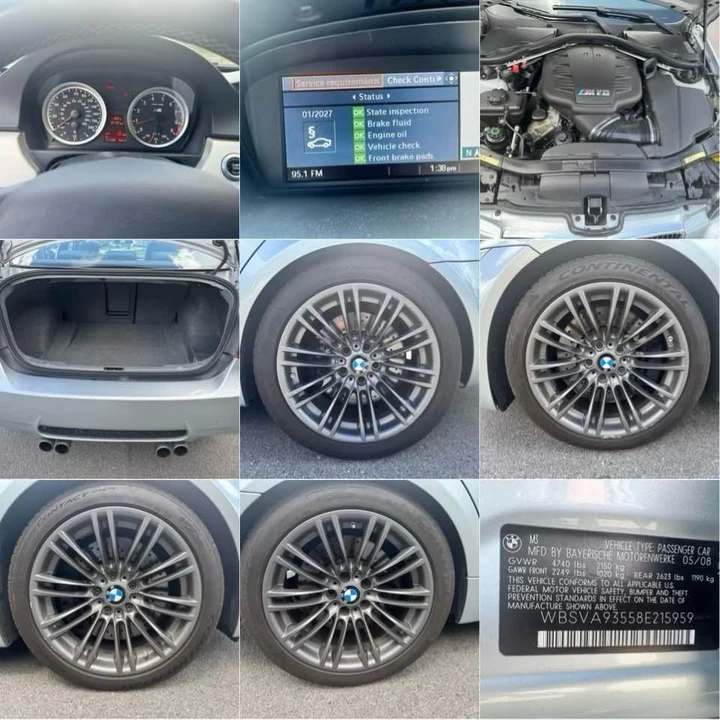 2008 BMW E90 M3 Sedan - Image 3 of 4