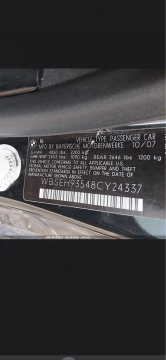 2008 BMW E63/E64 M6 - Image 15 of 15