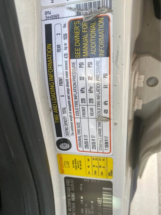 2008 BMW E83 X3 - Image 7 of 20