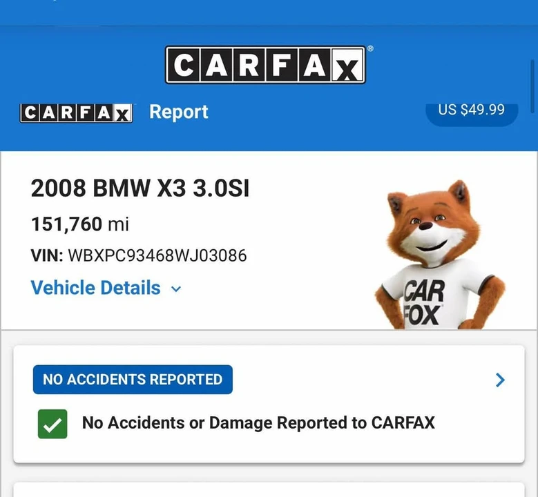2008 BMW E83 X3 - Image 6 of 16