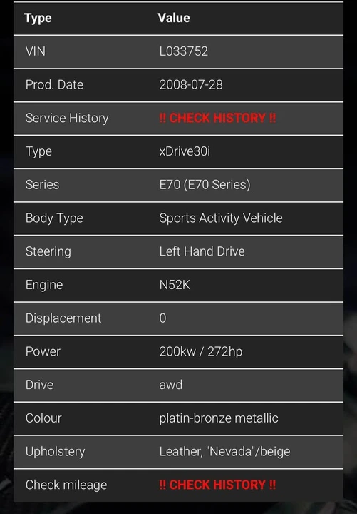 2008 BMW E70 X5 - Image 8 of 13