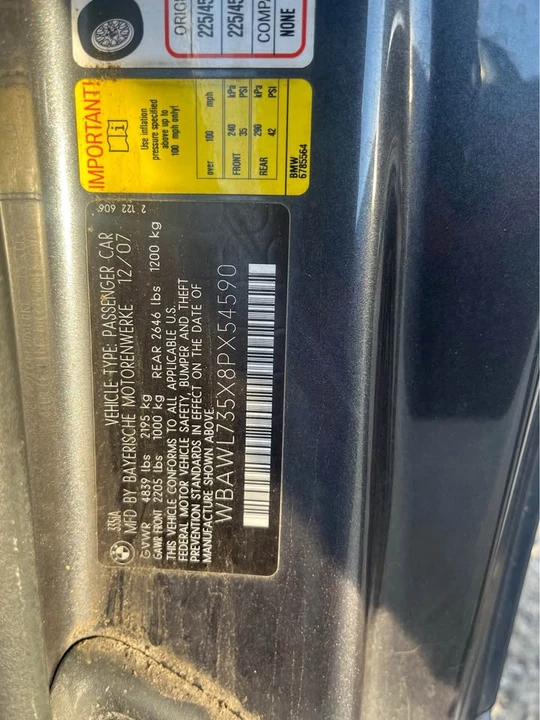2008 BMW E90 3 Series Sedan - Image 16 of 16