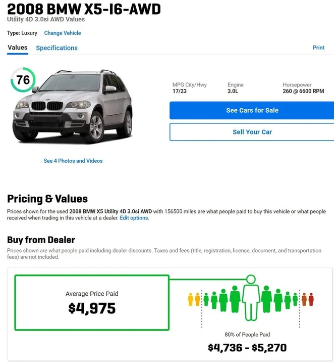2008 BMW E70 X5 - Image 20 of 20