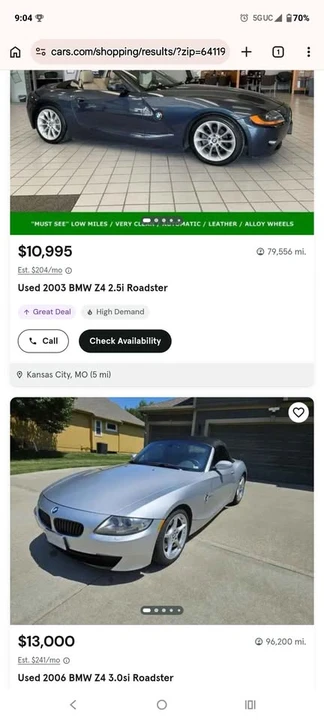 2008 BMW E85 Z4 Roadster - Image 8 of 8