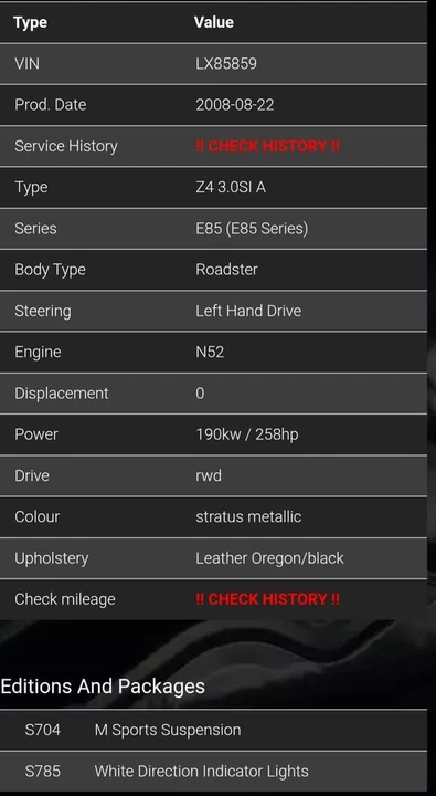 2008 BMW E85 Z4 Roadster - Image 15 of 18