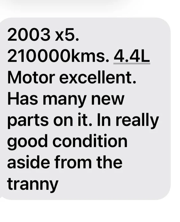 2002 BMW E53 X5 - Image 5 of 6