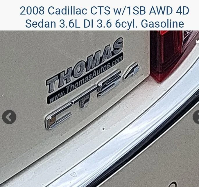 2008 Cadillac CTS 2nd Gen - Image 8 of 16