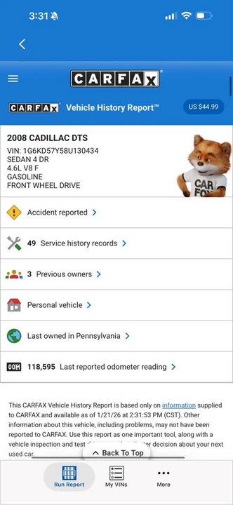 2008 Cadillac DTS - Image 16 of 20