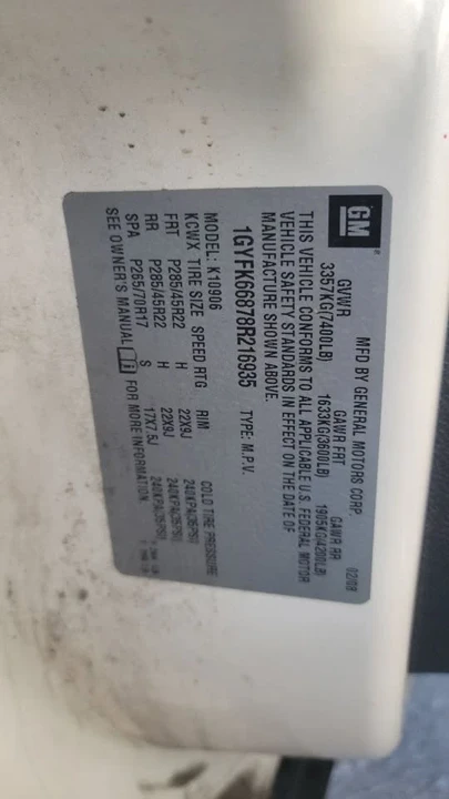 2008 Cadillac Escalade & EXT 3rd Gen - Image 12 of 12