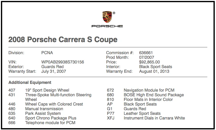 2008 Porsche 997 Carrera S - Image 11 of 11