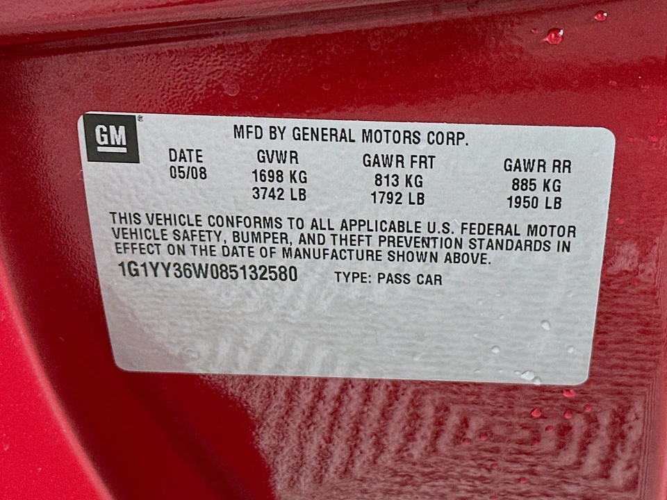 2008 Chevrolet Corvette C6 - Image 10 of 22