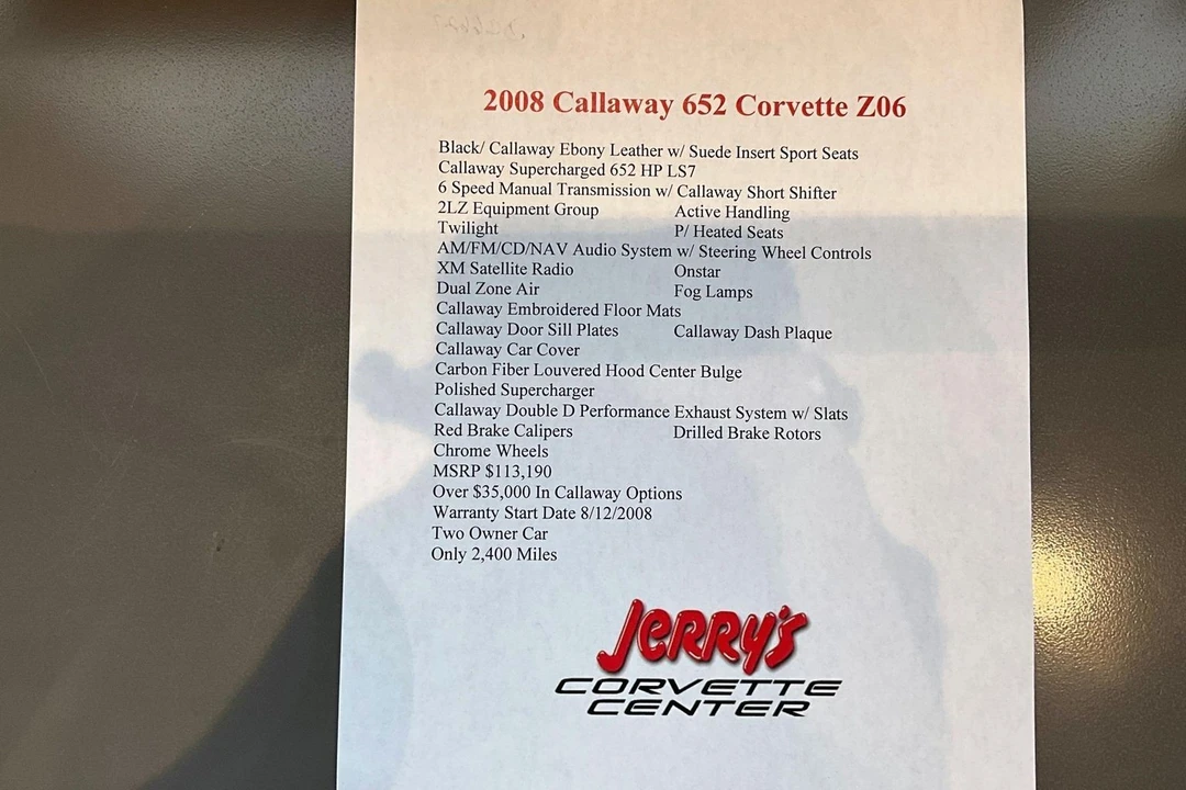 2008 Chevrolet Corvette C6 Z06 - Image 30 of 31