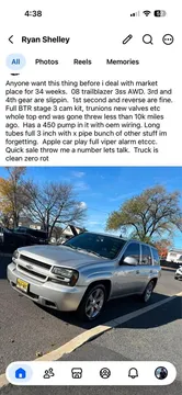 2008 Chevrolet TrailBlazer SS Sport Utility 4D
