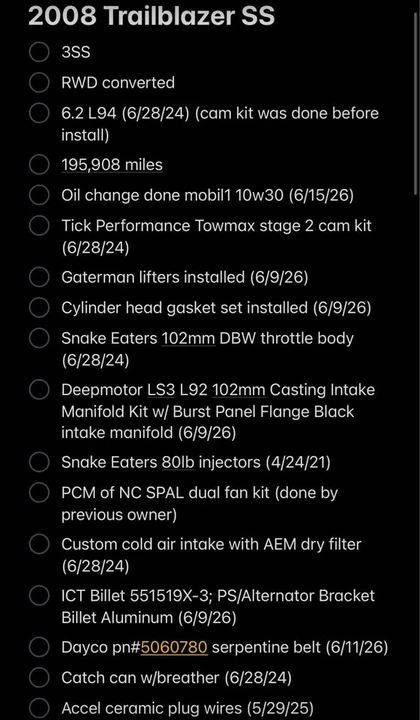 2008 Chevrolet Trailblazer - Image 9 of 20