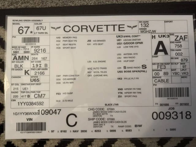 2008 Chevrolet Corvette C6 - Image 6 of 8