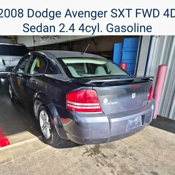 2008 Dodge Avenger SXT Sedan 4D