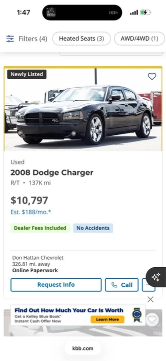 2008 Dodge Charger 6th Gen - Image 8 of 8