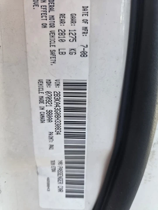 2008 Dodge Charger 6th Gen - Image 18 of 18