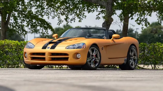 2008 Dodge Viper SRT-10 Hurst 50th Anniversary Convertible